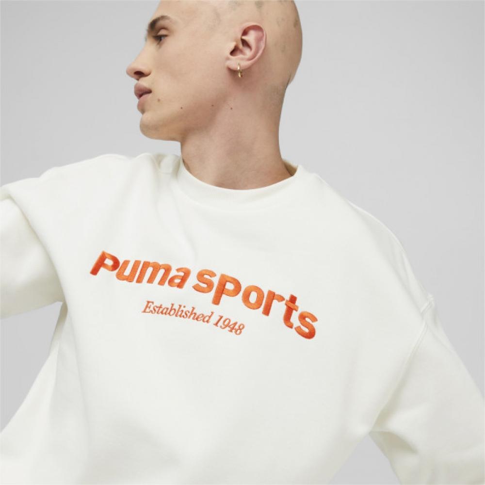 Official Puma Puma Official Puma Team Crewneck Sweatshirt Fleece Puma Team Crew Fl