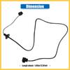 Third Brake Light Wire Harness for Jeep Wrangler JK 18AWG 3rd Center High Mounted Stop Lamp Harness Extension