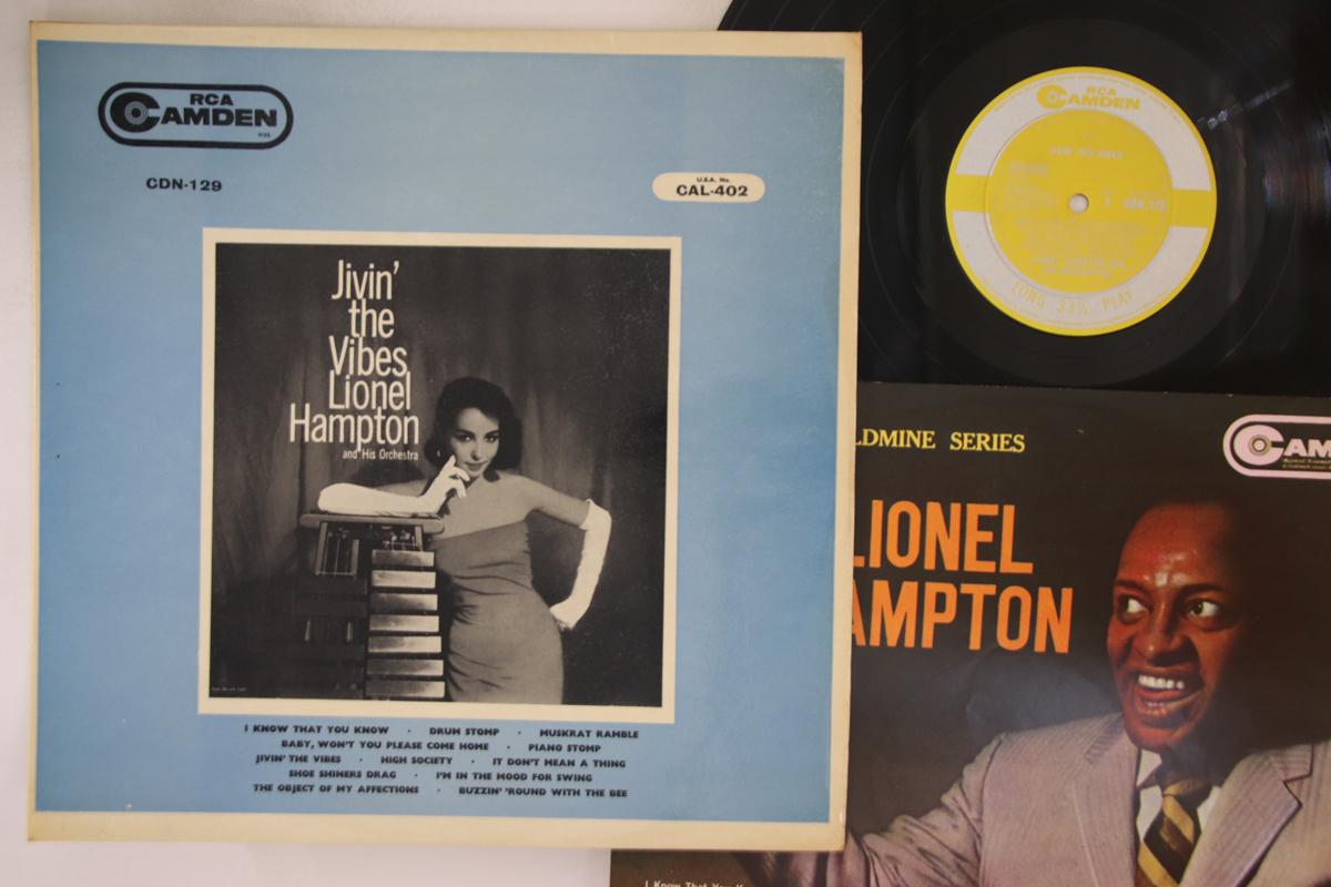 

LP Record LIONEL HAMPTON - Jivin The Vibes CDN129 RCA CAMDEN 1957 UK Jazz Used