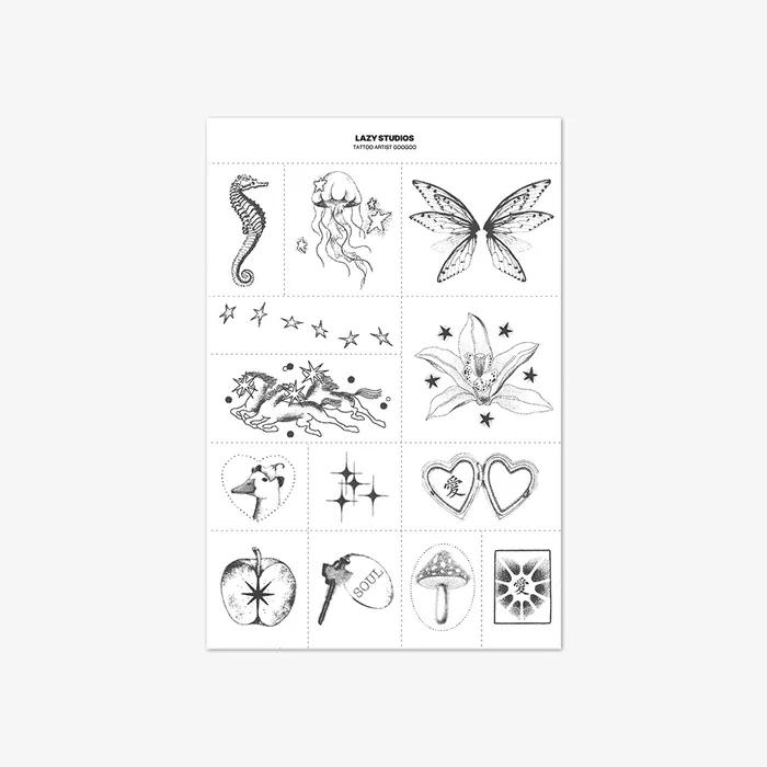 

Тату-мастер Гугу 01 Временная наклейка-тату