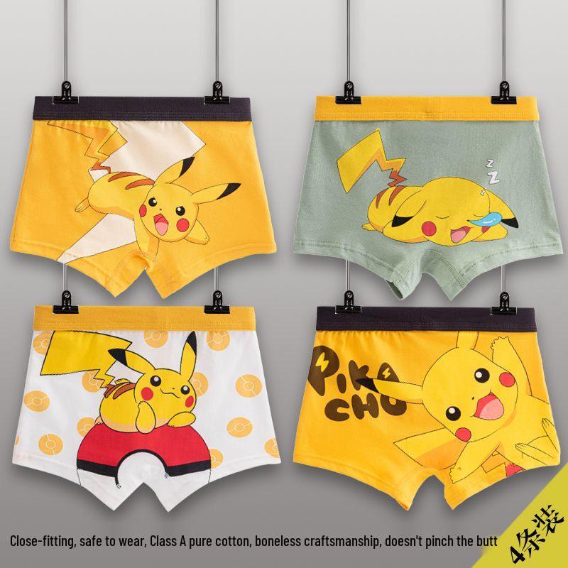 Boys A-Grade Cotton Boxer Shorts for Kids - Adolescent and Child Sizes 3XL (70-90 jin)