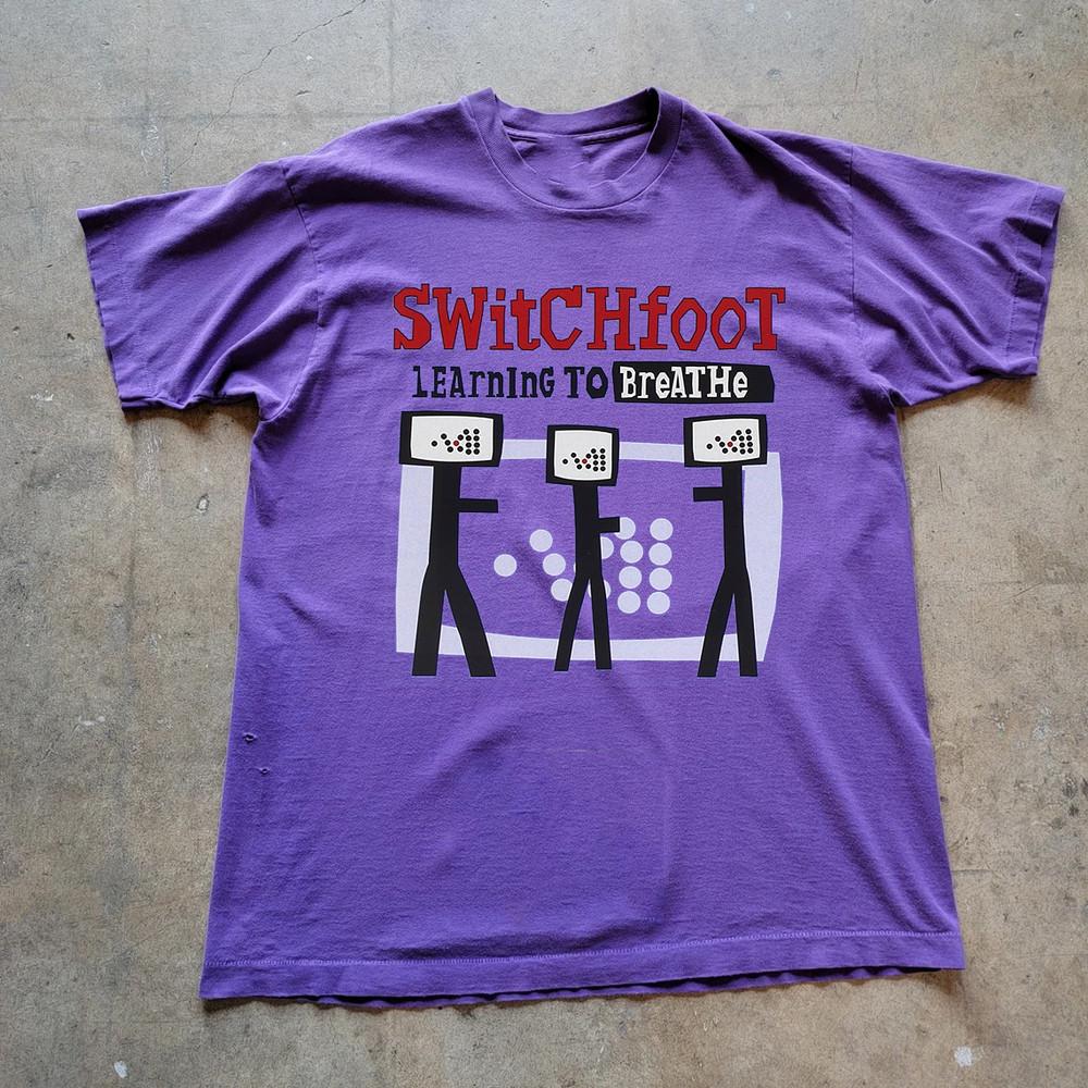 Switchfoot Band Learning To Breathe Cotton T Shirt Full Size S-5XL Unisex T-Shirt XL