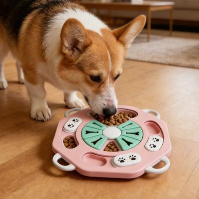 1/2Pcs Interactive Dog Treat Puzzle Toy IQ Training Mental Stimulating Slow Feeder Treat Dispenser Large Medium Small Dogs Enrichment Toy