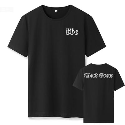 100% Cotton T Shirt Casual Printing Short Sleeves Summer T-shirt