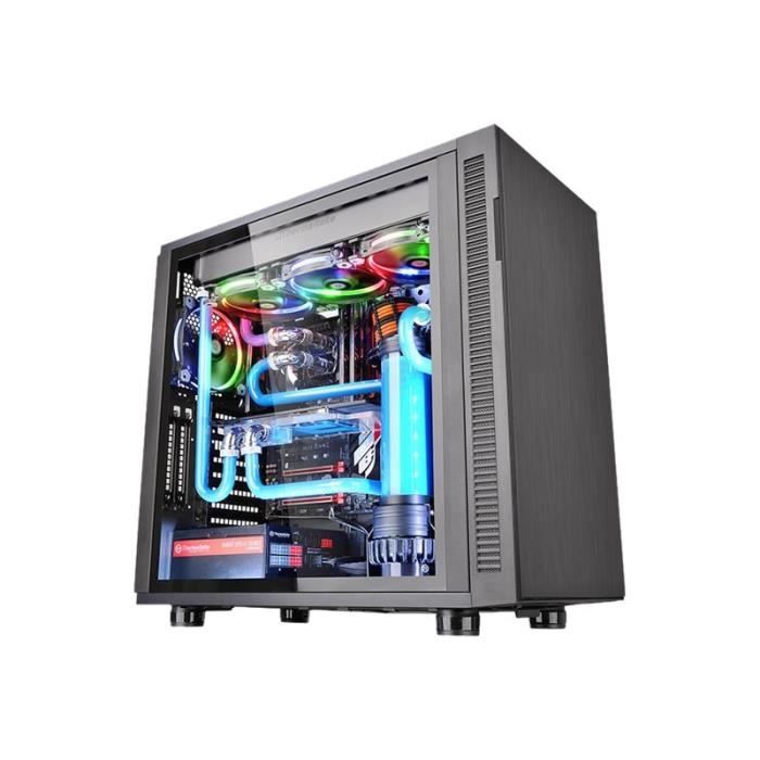 Boîtier PC - Thermaltake - Suppressor F31 - Verre trempé - Panneaux de réduction du bruit - USB-Audio