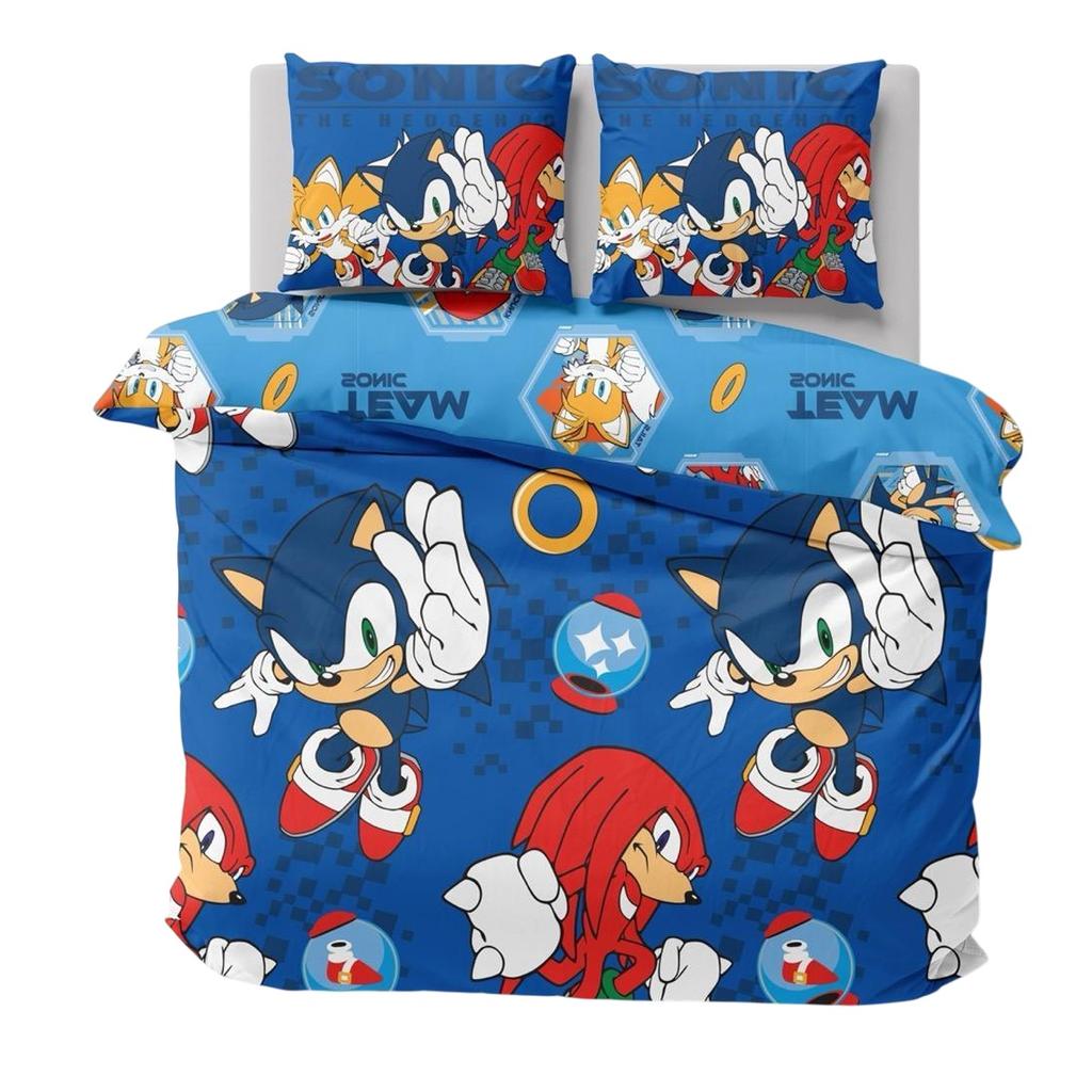 Sonic The Hedgehog Team Reversible Duvet Set