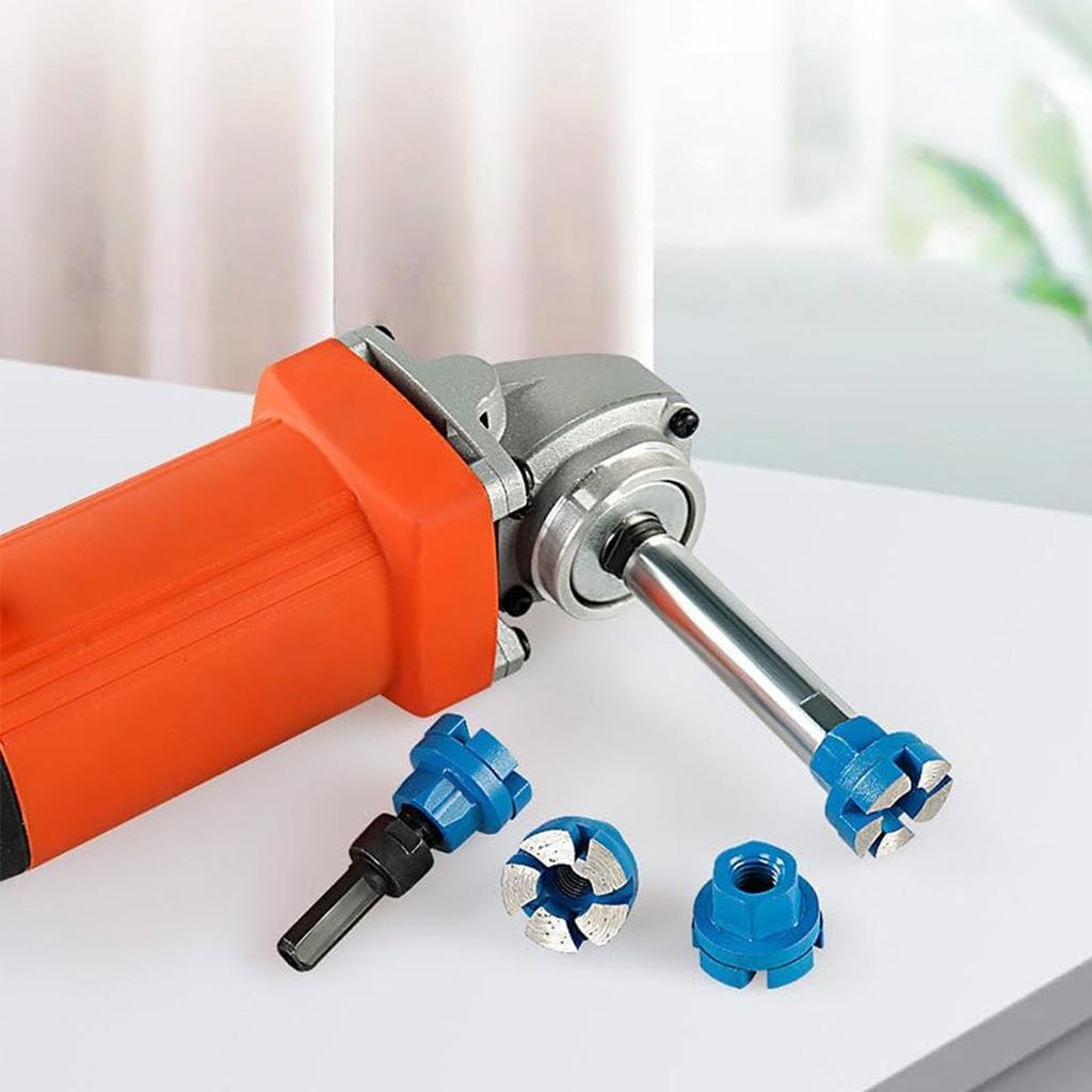 1 Inch Surface Grinding Head - Diamond Surface Grinding Head For Angle Grinder Tools For Bottom Cleaning, Leveling, Deburring, And Polishing