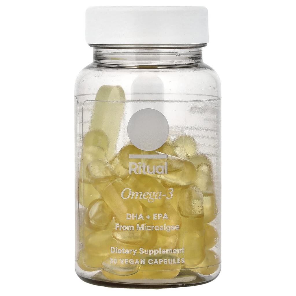 Ritual, Omega-3, Citrus, Veggiekapslar, 30
