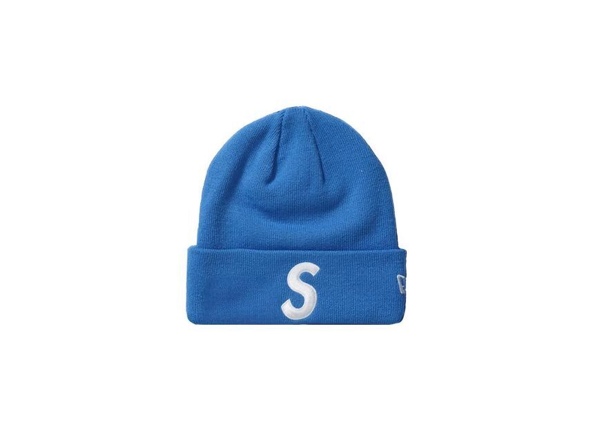 Supreme New Era S Logo Beanie Blue (24FW) One-Size