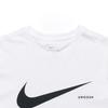 Nike Sportswear Swoosh Logo Cuff Short Sleeve White Men's CK2253-100