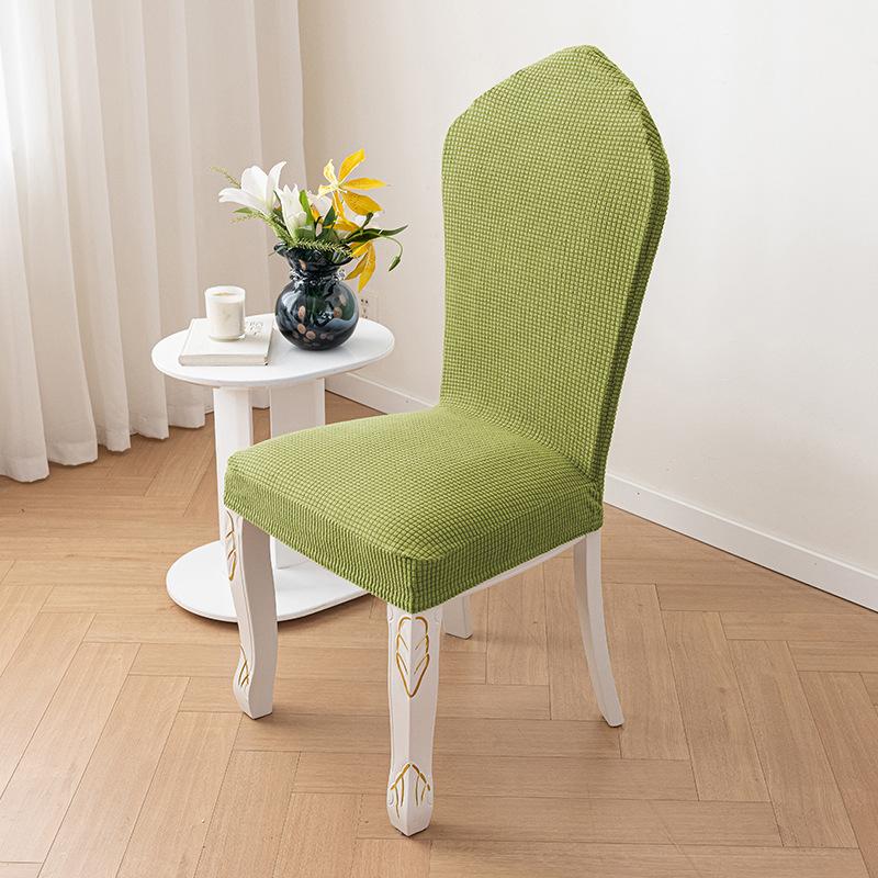 Thickened and High Non-slip Chair Cover American Seat Cover Luxury Dining Table Stool Cover Dust Resist and Wear-resistant All Seasons
