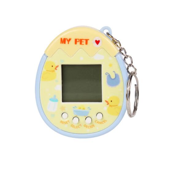 Jucărie electronică pentru animale de companie cu breloc 168 de animale Mini mașină digitală pentru animale de companie Consolă de jocuri virtuală pentru animale de companie portabil Rucsac Pandantiv Copii Adulti Cadouri de aniversare