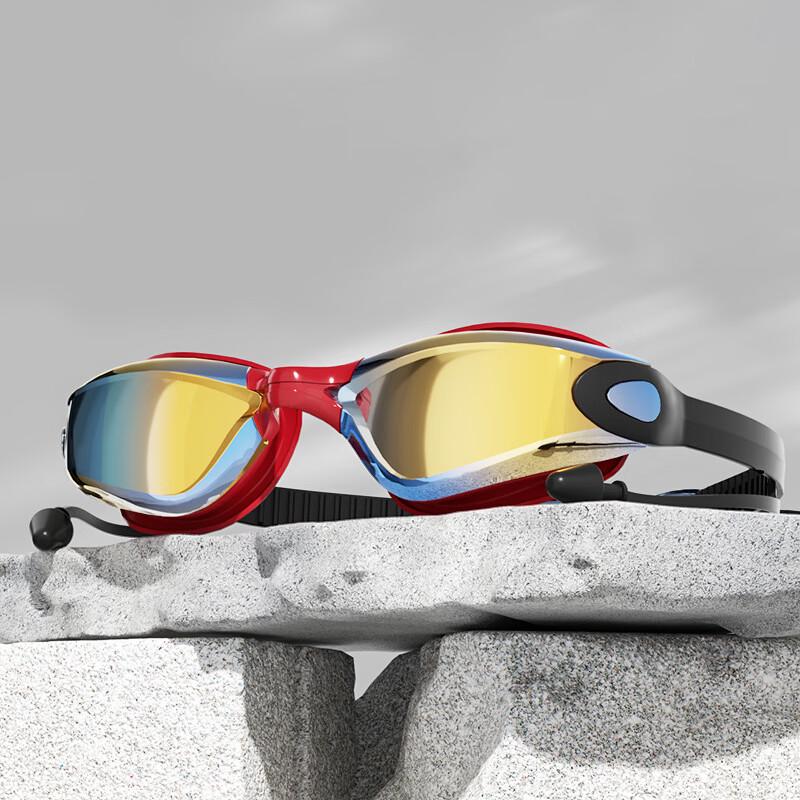 

Waterproof Anti-fog Electroplated Swimming Goggles