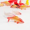 X Hot Popcorn 40Pcs Mini Koi Fish Mini Goldfish Figurines Miniature Koi Fish Tiny Fish Fairy Garden Supplies