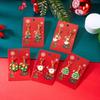 Christmas Theme Pendant Earrings Alloy Texture Elegant Ear Jewelry Suitable for Daily Wear and Special Occasions
