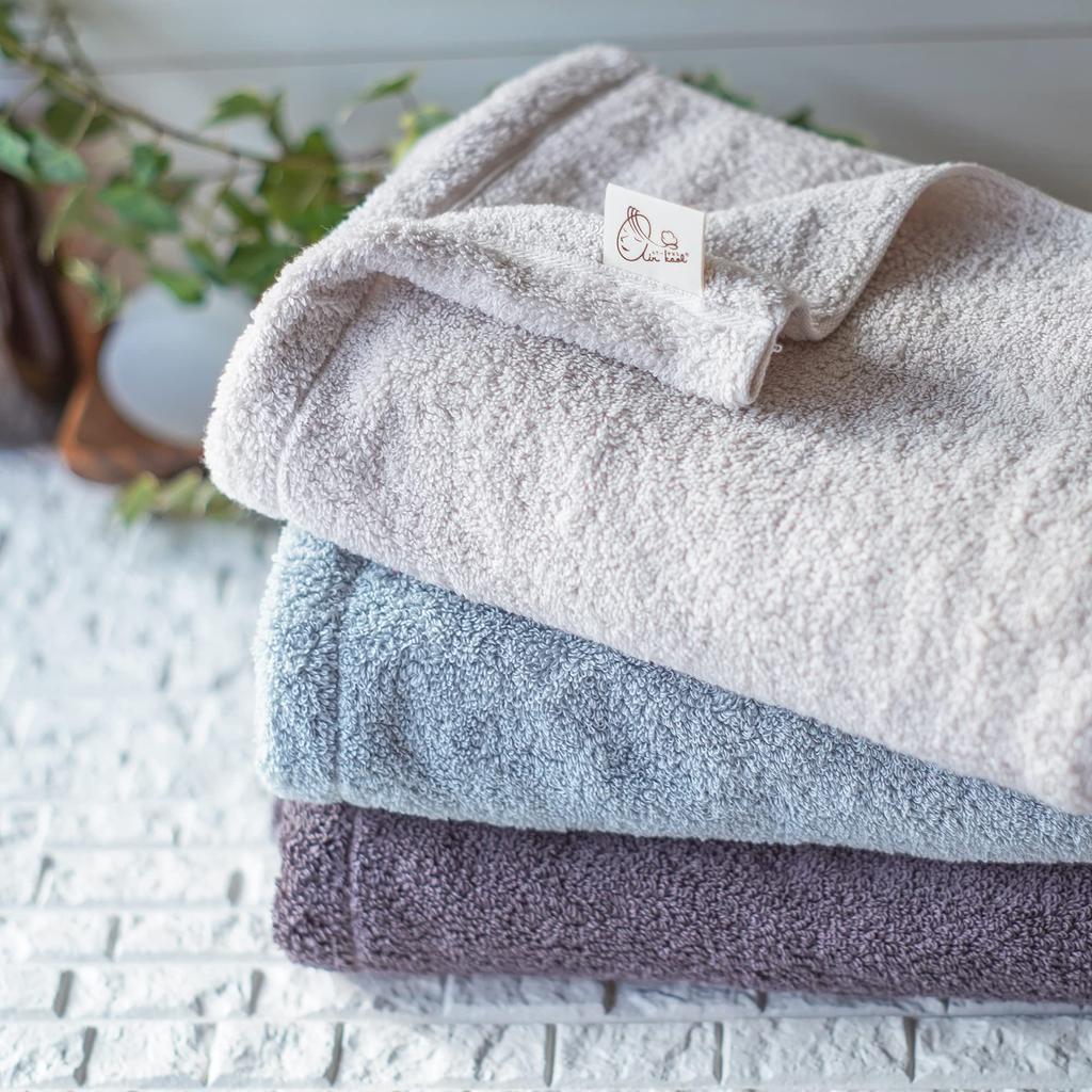 Prosoape de baie Air Kaoru Ecstasy, set de 60 buc., fabricate în Oboro, grosime rapidă, fire răsucite Asano, Japonia, prosop, absorbant, uscare, 100% bumbac, aprox.