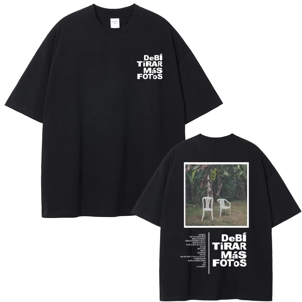 

Rap Bad Bunny DeBi TiRAR MaS FOToS DTMF Graphic T-shirt Men s Oversized Streetwear Men Women Vintage T Shirt S