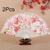 1Pc Photographic Props Fashion Performance Props Classical Lace Aesthetic Beauty Peony Fan Folding Fan