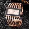 W27 Women's Upscale Fashion Quartz Watch Girls' Hollow out Bracelet Creative Metal Lady Versatile Trend Wristwatches