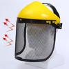 Garden Grass Trimmer Safety Helmet Protection Hat Full Face Mesh Brush Cutter