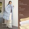 Aolail Chen Duling Inspired Women's Long Puffer Hooded Down Jacket