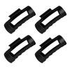 1/2/4Pcs Women Hair Claw Flexible Clamping Lightweight Square Frosting Hairpins Multifunctional Styling Tool