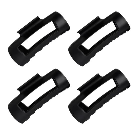 1/2/4Pcs Women Hair Claw Flexible Clamping Lightweight Square Frosting Hairpins Multifunctional Styling Tool