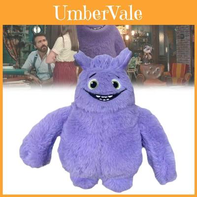 Schattig Paars Lang Pluche Knuffeldier Speelgoed Leuke Cartoon Pop Met PP Katoen Vulling