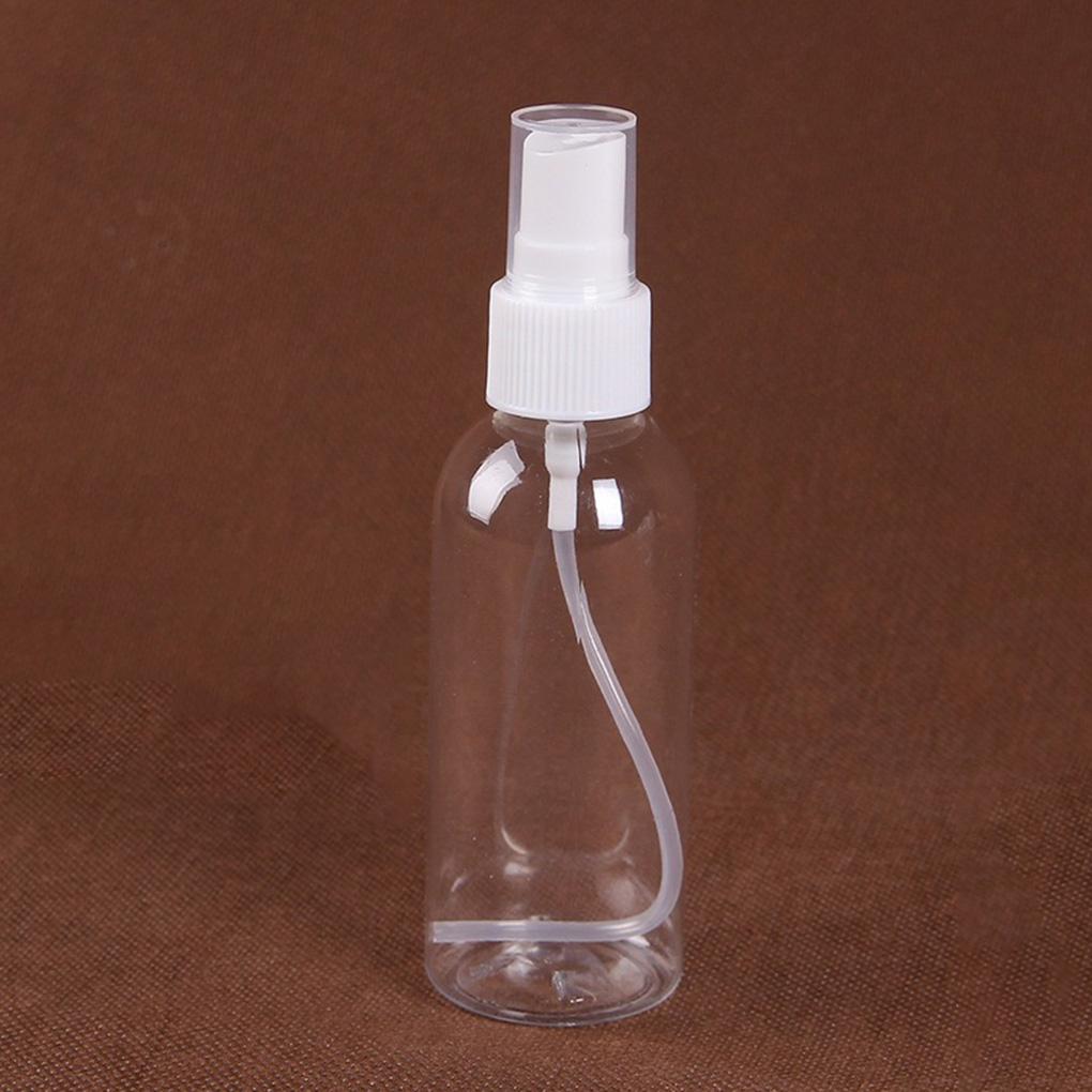 Prázdná rozprašovací láhev Průhledný plast Kosmetický rozprašovač Přenosný Úložný Rozprašovací Kontejner
