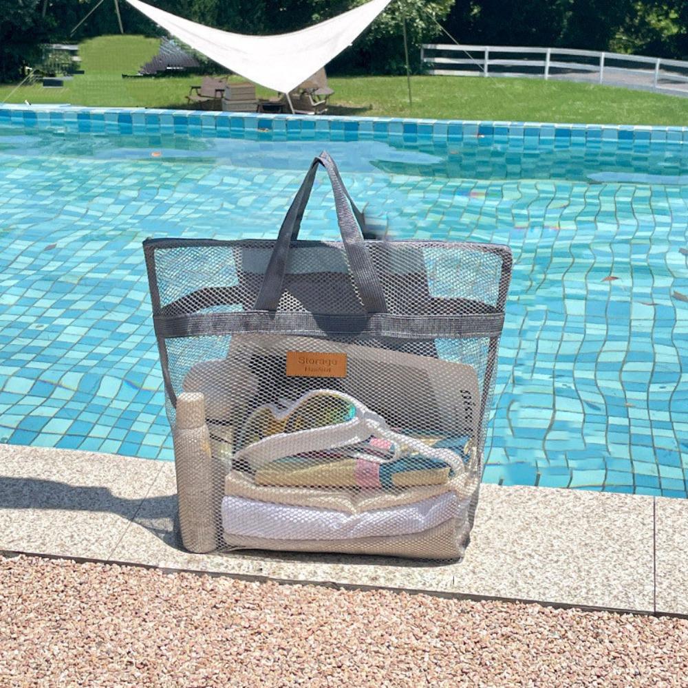 Transparent Swimming Storage Pouch Large Capacity Travel Wash Bag  Water-Sprinkling Festival