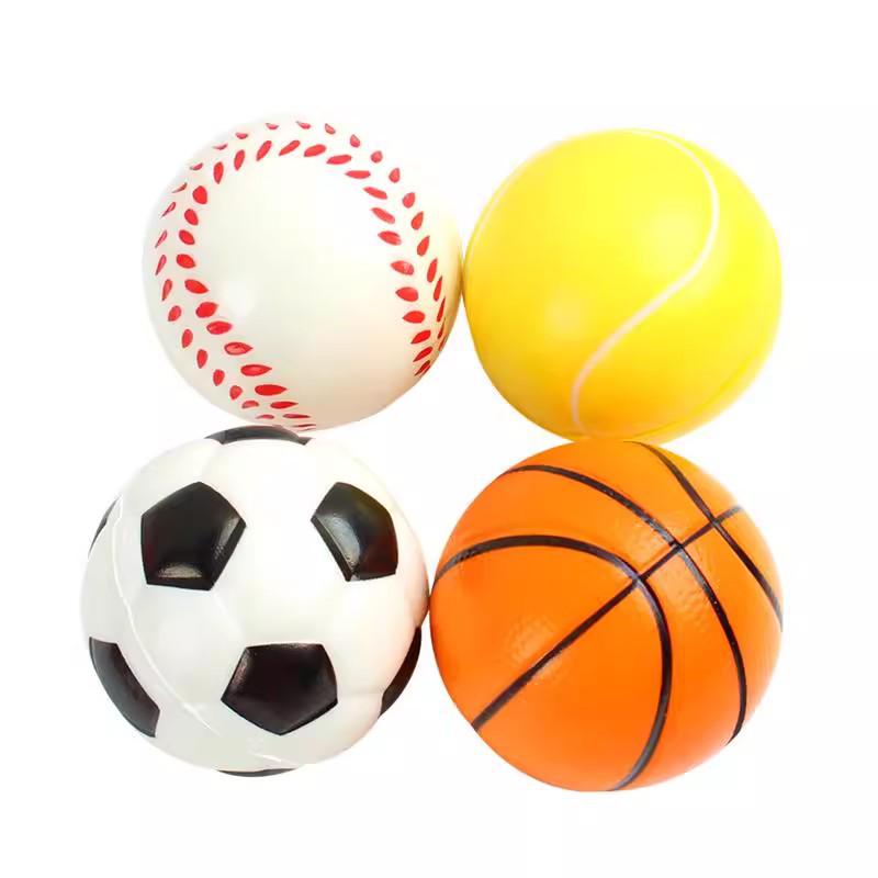 High Elastic PU Bouncy Foam Ball: Children's Stress Relief Toy