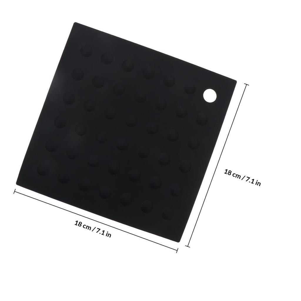 Heat Resistant Silicone Trivet Mat Thickened Non-Slip Pot Holder Multi-Function Oven Hot Pad Coaster Trivet Mat