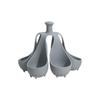 1Pc 4/6 Egg Holder for Home Kitchen Ideal for Steaming Eggs for Family Breakfast High-Temperature Resistant Silicone Egg Cooker