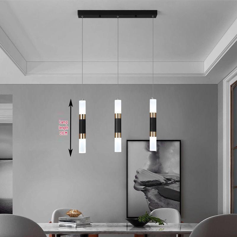 Modern Luxury Double-Head Pendant Light for Bedroom, Living Room, Staircase, and Restaurant