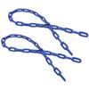 2Pcs Children Swing Extension Chain Plastic Coated Iron Chain Indoor Outdoor Swing Parts
