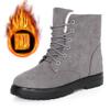 Women's Winter Boots Low Heels Women Boots With Fur Warm Winter Shoes Women Snow Boots Ankle Botas Mujer Winter Footwear Female