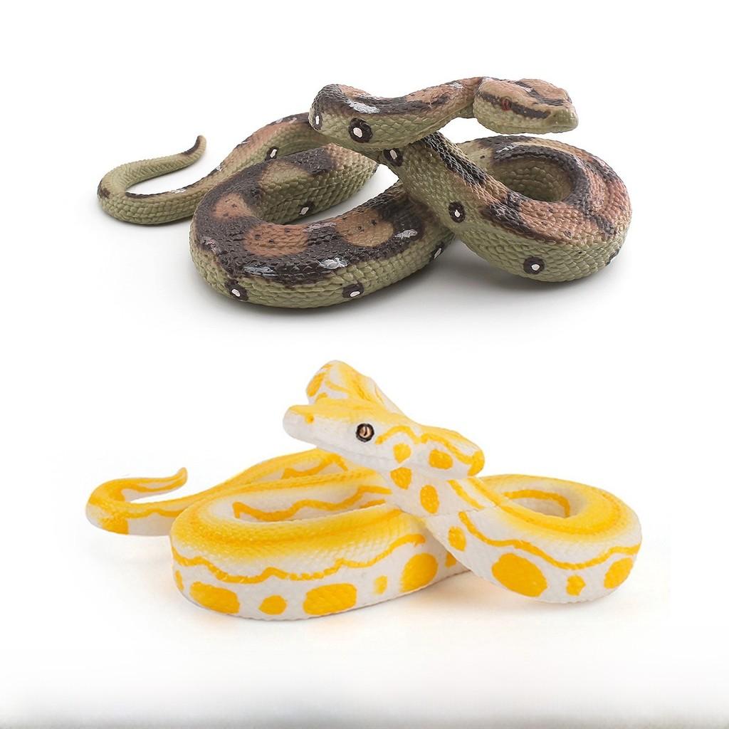 Realistisches Schlangen-Reptilien-Modell mit lebensechtem Design für Sammlung und Ausstellung