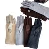 3 Ways To Wear Removable Knitted Gloves Women Winter Keep Warm Touch Screen Fashion Elegant Soft Thickened Prevent Cold Gloves
