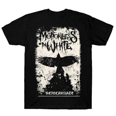 Motionless In White Band Cotone Nero Tutte le Taglie Unisex Maglietta T-Shirt Unisex