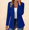 Eleganter Damenblazer mit Reverskragen für das Büro aus Polyesterstoff