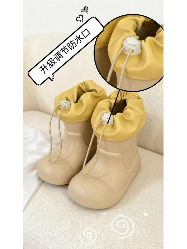 Dopamine EVA Kinder Wasserdichte Rutschfeste Leichte Gummistiefel für den Kindergarten