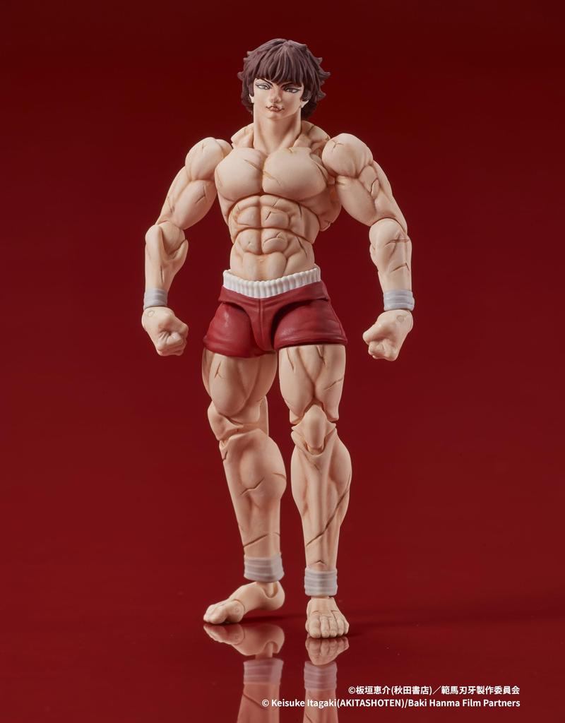 DIG DIGACTION the Baki the Grappler Approximately 70mm Finished (DIG) "Baki Grappler" Figure, Tall, Non-scale, PVC, Painted, Product.