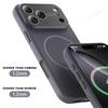 Big Window Magnetic Phone Case for For Iphone 17 Air 16 1 13 14 Pro Max  Liquid Silicone  Shockproof Protector Cover