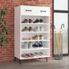 Day and Night - Day and Night White Plywood Shoe Rack 60x35x105 Cm