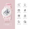 Children's Watch for Girls, Elementary School Students, Only Shows Time, Waterproof, Luminous, Waterproof Alarm Clock, Digital Watch for Girls