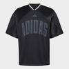 Adidas Camiseta de Malha Oversized com Estampa de Estádio