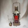 Brass Set of 2 Lantern Red, Green Glass Nautical Beach Lantern Decor Hanging Oil Lamp Ship Lantern 30.48 Cm
