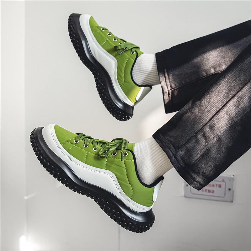Daddy Shoes Waffle Shoes Big Head Shoes Size Casual MinimalistComfortable Flats New Students Low Top Casual Shoes Athletic Shoes
