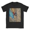 Men's Alex Honnold portrait T Shirts  Pure Cotton Clothing Funny Short Sleeve Crewneck Tee Shirt Summer T-Shirts
