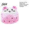 Dog Boredom Relief Toy Plush Toy, Squeaky Sound Stuffed Puppy Cartoon Fruit Shape, Cute Kitten Durable Chew-Resistant Soft Pet for Dogs Stress
